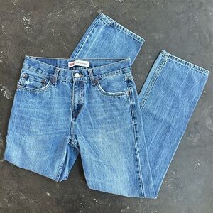 Levi's 514 Straight Blue Jeans